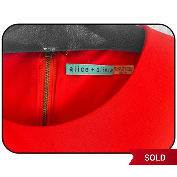 alice + olivia - Short Sleeve Goddess Dress - Picture 10 of 10